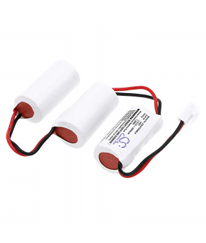 Batterie 3.6V 2Ah NiCd 3682 pour DotLux EXITtop 3679