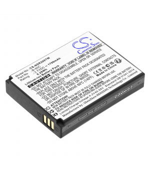 3.7V 1.7Ah Li-ion B-50C Battery for Anysecu B01 Wireless Mic