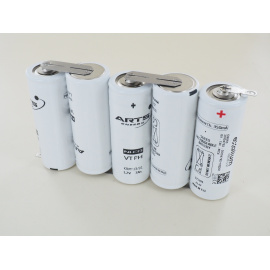 SAFT 6V 7Ah batteria 5 VTF lato 132665
