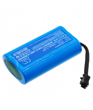 Batería de iones de litio 300154 de 6,2 V y 1,8 Ah para DotLux EXITtop 3679-1 3H