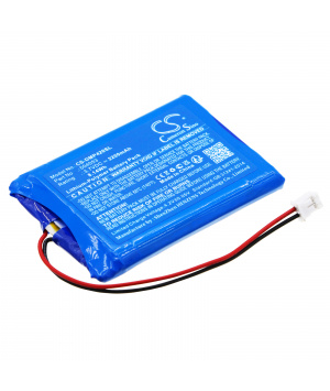 Batteria LiPo 504053 da 3,7 V 2,2 Ah per analizzatore di gas Dräger MSI FG4200