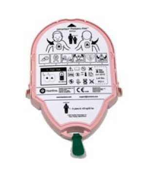 18V 1,5Ah Akku + pädiatrische Elektroden für def. 350P - Original HEARTSINE