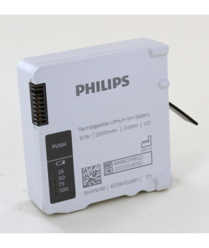 10,8 V 2 Ah Akku für PHILIPS Intellivue X3 Monitor (989803196521)