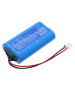 Batería de iones de litio de 7.4V 2.6Ah LD18650A para Newland Terminal N910