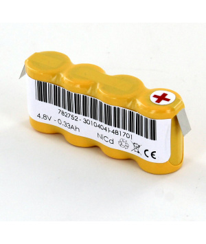 Batterie Ni-Cd 4.8V 4VRE1/2AA Saft (782752)