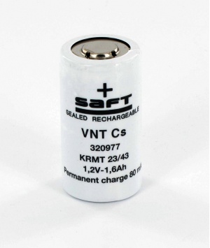 Baterías Saft 1.2V 1.6Ah NiCd KRMT VNTCs 23/43