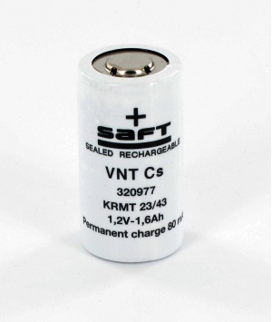 Accu Saft 1.2V 1.6Ah VNTCs NiCd KRMT 23/43