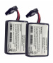 2 Piles Lithium 2x3.6v pour alarme VISONIC MCS 730, MCS 740, 103-304742