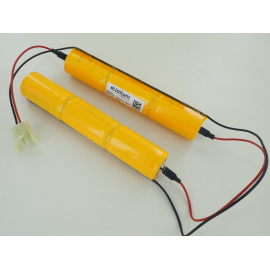 Battery 7.2V 4Ah NiCd 3+3 VNT D baton 808563