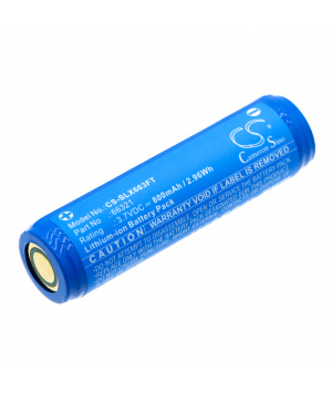 Batería de iones de litio 66321 de 3,7 V y 800 mAh para lámpara Streamlight MicroStream
