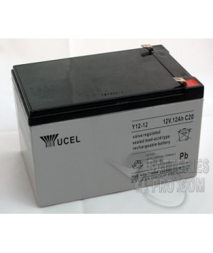 Batterie plomb Yuasa 12V 12Ah Y12-12 Batterie plomb Yuasa 12V 12Ah Y12-12