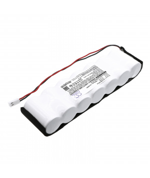 Batería NiCd 784H68 de 8,4 V y 2 Ah para luz de emergencia DUAL-LITE PGP-HTR