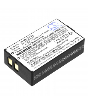 Batteria LiPo SM-621D-BAT da 7,4 V 1,1 Ah per altoparlante wireless Simolio SM-621