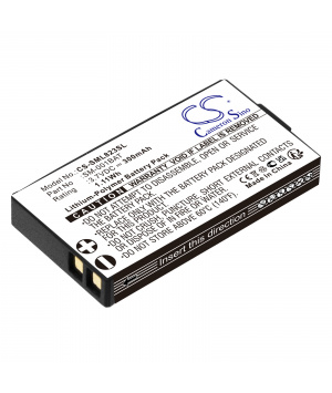 Batería LiPo SM-001BAT de 3,7 V y 300 mAh para Simolio SM-905TV