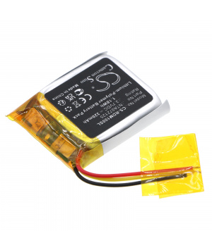 Batería LiPo NTA572125 de 3,7 V y 320 mAh para micrófono receptor Rode GO