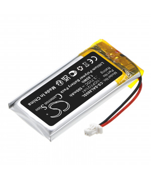 3,7 V 0,5 Ah LiPo 602040 Akku für Samson Airline 88 Fitnessmikrofon