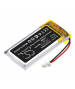 Batteria LiPo 1-OTH0157 da 3,7 V 0,3 Ah per microfono Samson Swar2 Airline