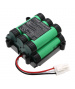 Batería de iones de litio de 25.2V 2Ah para aspiradora Philips PowerPro Aqua FC6408