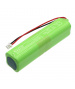 9.6V 0.7Ah Ni-MH batterie für scanner Allflex PW320
