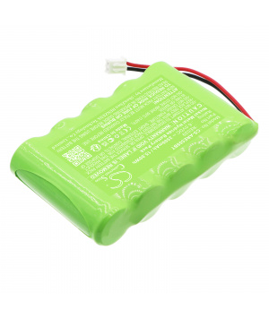 Batteria NiMh RE029 da 6 V 2,5 Ah per allarme Alula Connect+ Centrale RE524X