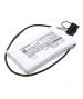 Batteria NiCd FHSBATT8-C3L-SD da 9,6 V 3 Ah per Fulham LED HOTSPOT