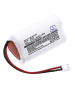Batería NiCd ELB-B001 de 3,6 V y 800 mAh para Lithonia EU2 LED