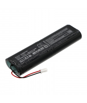 Batería de 310722 NiMh de 4,8 V y 2 Ah para analizador Bartec Benke serie 6728-70 C