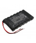 Batteria 91502801 NiMh da 8,4 V 3,6 Ah per Technisat Techniplus