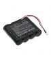 Batteria 4.8V 2Ah Ni-MH per TOPCARD PMR 200