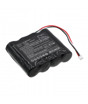 Batería NiMh 4-HXAAL de 4,8 V y 2 Ah para Systronik 22996