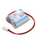 Batería de litio tipo CRP2MFISH de 6 V y 1,35 Ah para la descarga del urinario