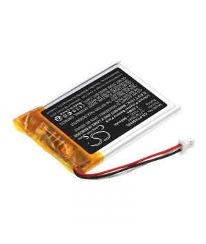 3,7 V 0,68 Ah LiPo LFT603040 Akku für Philips TAPH805 Kopfhörer