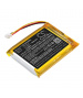 3.7V 1.8Ah LiPo TB-TH-C Battery for Therabody Smart Goggles Eye Massager