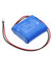 Batterie 11.1V 650mAh Li-Ion pour nettoyeur Ecovacs Winbot W710