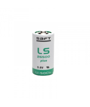 Pile Lithium Saft 3.6V 8.5Ah LS26500 plus
