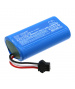 3,2 V 2,6 Ah Li-Ion EN10061127 Akku für ESYLUX SLP-2 Projektor