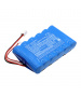 Batteria 2974140 agli ioni di litio da 22,2 V 2,5 Ah per aspirapolvere Fakir WDA 700