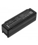 Batterie 3.7V 2.6Ah Li-ion pour pyromètre Fluke Raytek Raynger 3i Plus