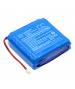Batterie 3.8V 3.4Ah LiPo pour HDS134345 pour camera Safie Pocket 2