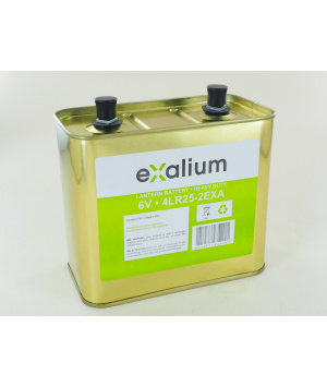 Pile Alcaline 6V Porto 4LR25/2 Metal (4LR25-2EXA)