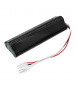 Batería 7.2V 3.6Ah NiMH para tijeras wolf grasschere turf