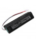 Batería 7.2V 3.6Ah NiMH para tijeras wolf grasschere turf