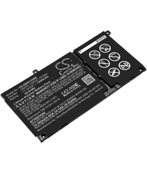 Batterie 11.25V 3.45Ah LiPo JK6Y6 pour DELL Latitude 15 3510