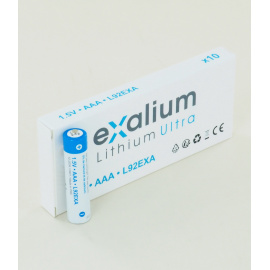 Boite de 10 piles Lithium 1.5V AAA Exalium (L92EXA-10)
