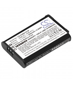 KNB-81LI 3.7V 1.8Ah Batteria agli ioni di litio per Kenwood NX-P500