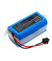 Batterie 14.4V 2.6Ah Li-ion pour robot aspirateur Concept VR3000