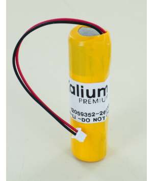 Pile 3.6V 2.6Ah Lithium pour Afriso DIT 10 (68309)