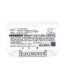 Batería de iones de litio V48245 de 28,8 V y 2 Ah para aspiradora Vorwerk Kobold VB100