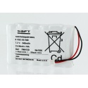 Batterie Ni-Cd 7.2V 1Ah AA pour TPE (786413)