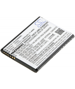 3.8V 3Ah LiPo Battery for ZTE N988Z